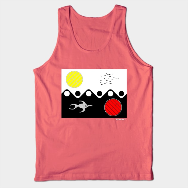 A Balanced Realm Tank Top by KyleRoze